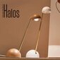 LED-pöytävalaisin 7W Epeios Halos, valkoinen hinta ja tiedot | Pöytävalaisimet | hobbyhall.fi