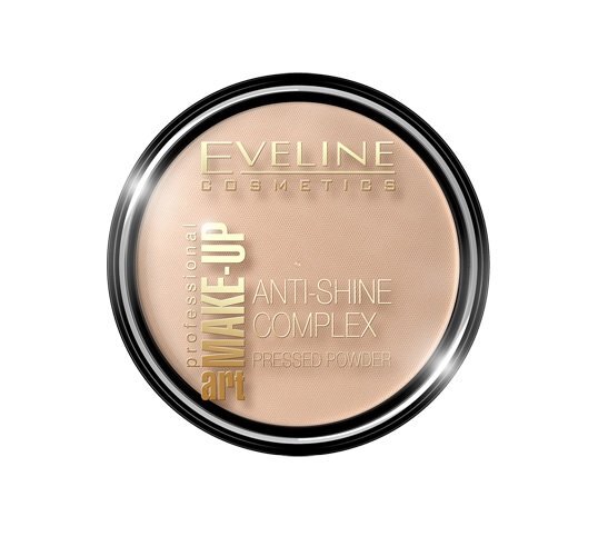 Kompakti puuteri Eveline Make Up Art Anti-Shine Complex 14 g hinta ja tiedot | Meikkivoiteet ja puuterit | hobbyhall.fi