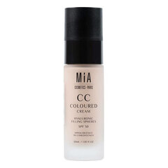 Foundation CC Cream Mia Cosmetics Paris Light SPF 30, 30 ml hinta ja tiedot | Meikkivoiteet ja puuterit | hobbyhall.fi