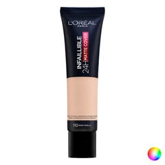 Kosteuttava meikkipohja Infaillible 24H L'Oreal Make Up (35 ml): Väri - 110 ruusun vanilja hinta ja tiedot | Meikkivoiteet ja puuterit | hobbyhall.fi