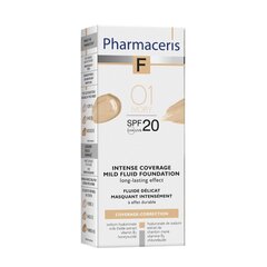 Nestemäinen meikkivoide Pharmaceris F No. 01 Ivory, 30 ml hinta ja tiedot | Meikkivoiteet ja puuterit | hobbyhall.fi