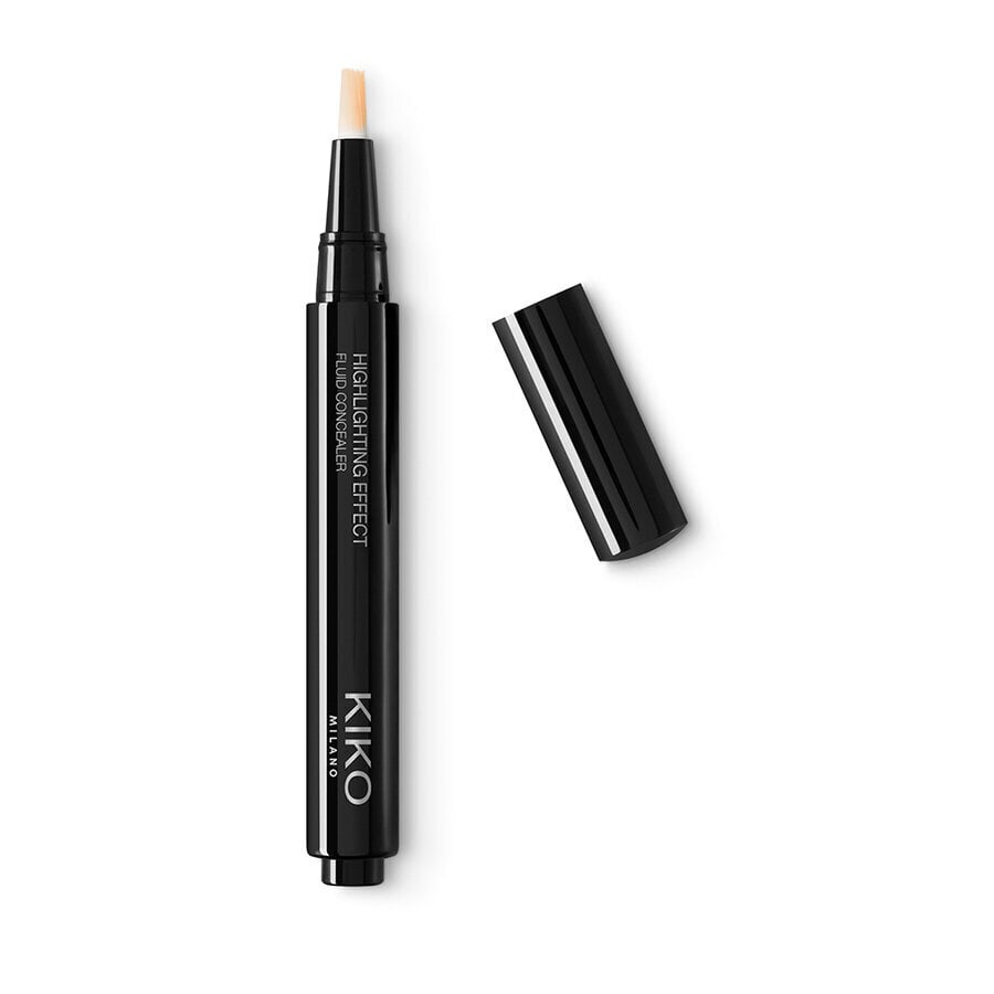 Corrector Kiko Milano Highlighting Effect Fluid Concealer, 02 Ivory hinta ja tiedot | Meikkivoiteet ja puuterit | hobbyhall.fi