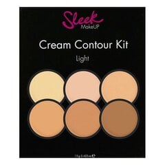 Muotoilupaletti Sleek MakeUp Cream Contour Kit Light, 12 g hinta ja tiedot | Meikkivoiteet ja puuterit | hobbyhall.fi