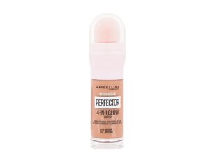 Meikkipohja Maybelline Instant Age Rewind Perfector 4-in-1 Glow 2 Medium, 20 ml hinta ja tiedot | Meikkivoiteet ja puuterit | hobbyhall.fi