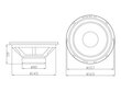 Kaiutin 140W WK650 4Ohm hinta ja tiedot | Lisätarvikkeet autoiluun | hobbyhall.fi