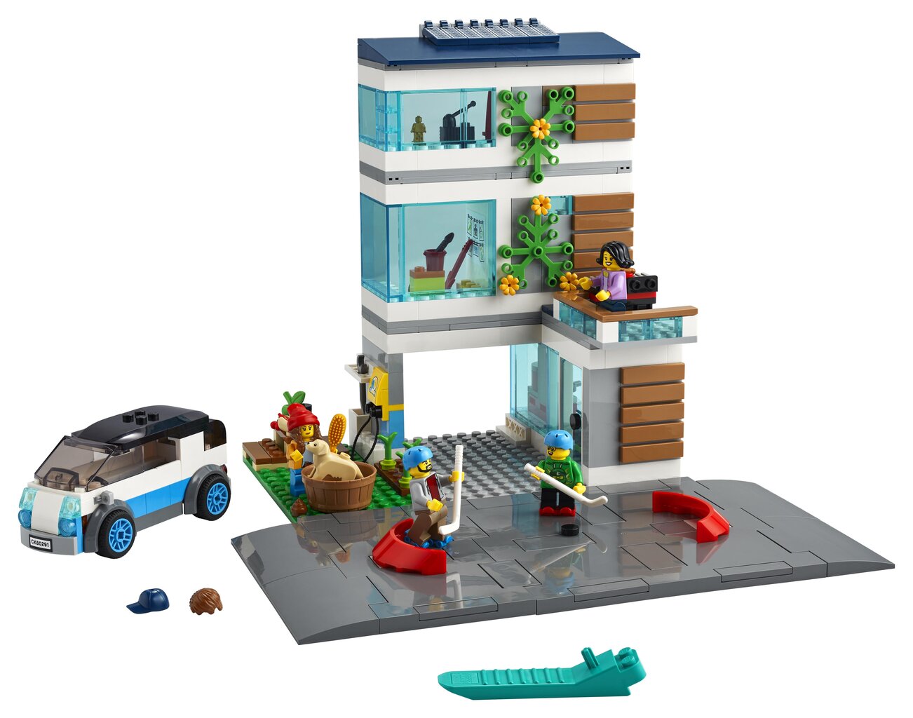 60291 LEGO® City Omakotitalo hinta ja tiedot | LEGOT ja rakennuslelut | hobbyhall.fi