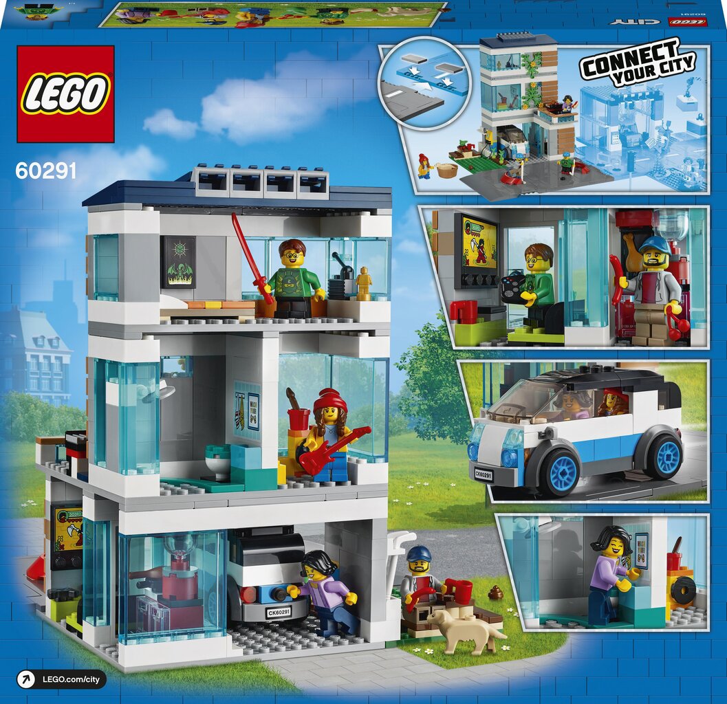 60291 LEGO® City Omakotitalo hinta ja tiedot | LEGOT ja rakennuslelut | hobbyhall.fi