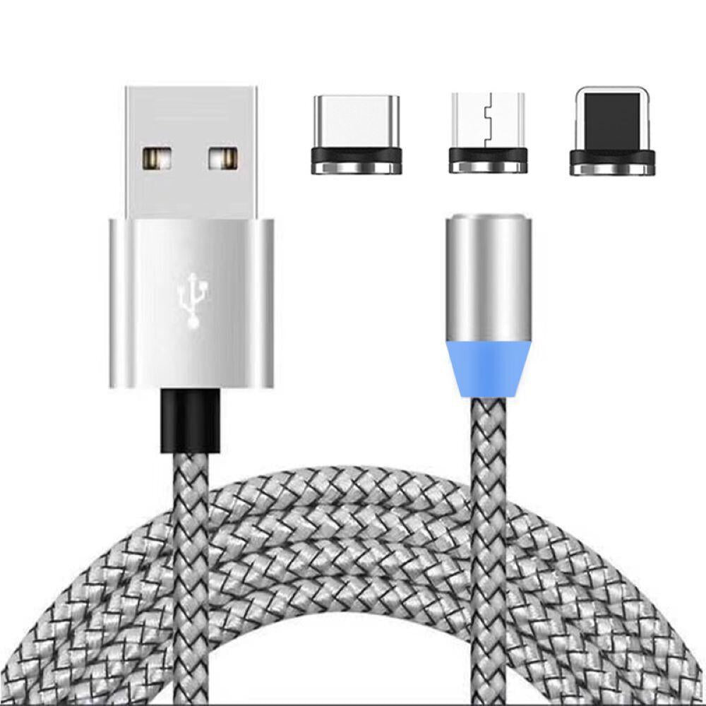 Magneettinen USB-latauskaapeli 3in1 StoreGD hinta ja tiedot | Matkapuhelimet | hobbyhall.fi