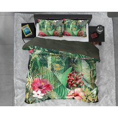 Vuodevaatteet Mentha 240 x 220 cm, vihreä, 3 osaa Dreamhouse hinta ja tiedot | Pussilakanat ja tyynyliinat | hobbyhall.fi