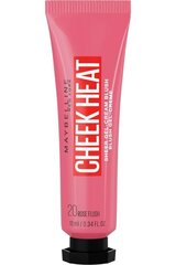 Poskipuna Maybelline Cheek Heat 20-ruusu flash, 8 ml hinta ja tiedot | Aurinkopuuterit ja poskipunat | hobbyhall.fi