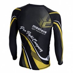 Miesten t-paita Rashguard Masters 06110-M, musta hinta ja tiedot | Miesten T-paidat | hobbyhall.fi