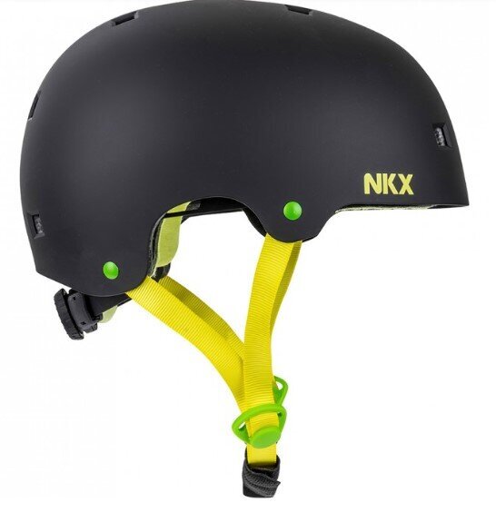 Kiiver NKX Brain Saver musta/keltainen M (54-57cm) hinta ja tiedot | Kypärät | hobbyhall.fi