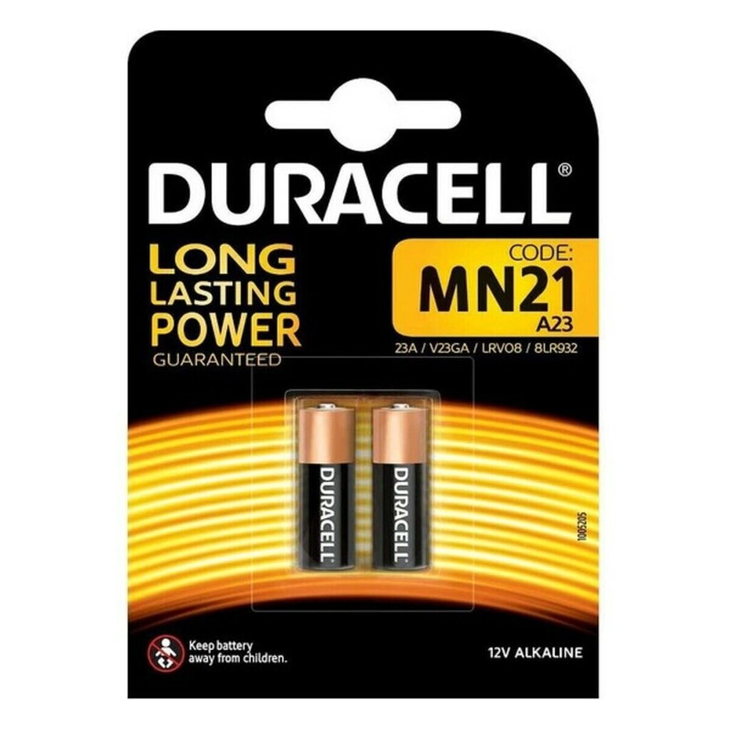 Duracell MN21B2 akut, 12 V hinta ja tiedot | Paristot | hobbyhall.fi