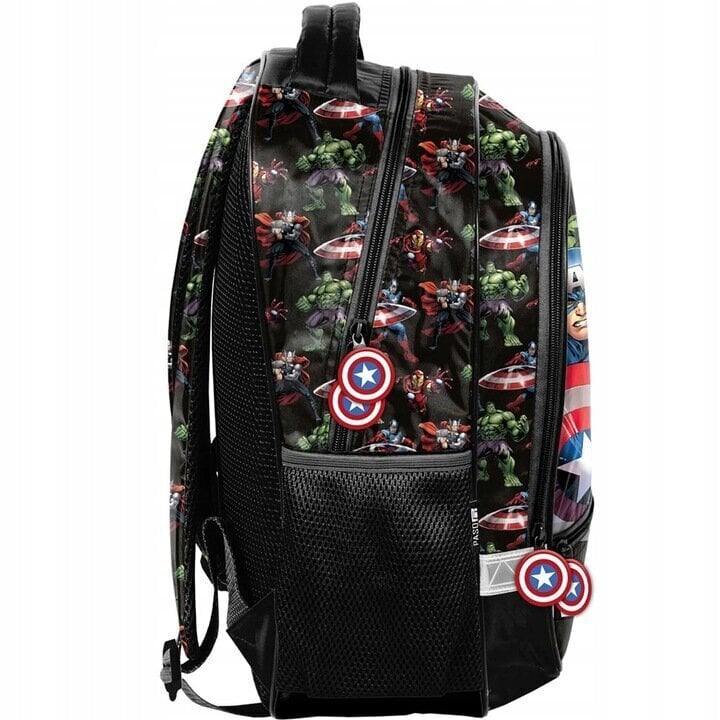 Koulureppu Paso Avengers AV23DD-260, 18 l, 41x31x15 cm hinta ja tiedot | Koulureput ja -laukut | hobbyhall.fi