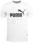 Miesten t-paita Puma Graphics No. 1 Logo Tee 677183 02, valkoinen hinta ja tiedot | Miesten T-paidat | hobbyhall.fi