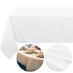 Pöytäliina Springos CA1223 valkoinen 140x220cm hinta ja tiedot | Pöytäliinat, tabletit ja lautasliinat | hobbyhall.fi