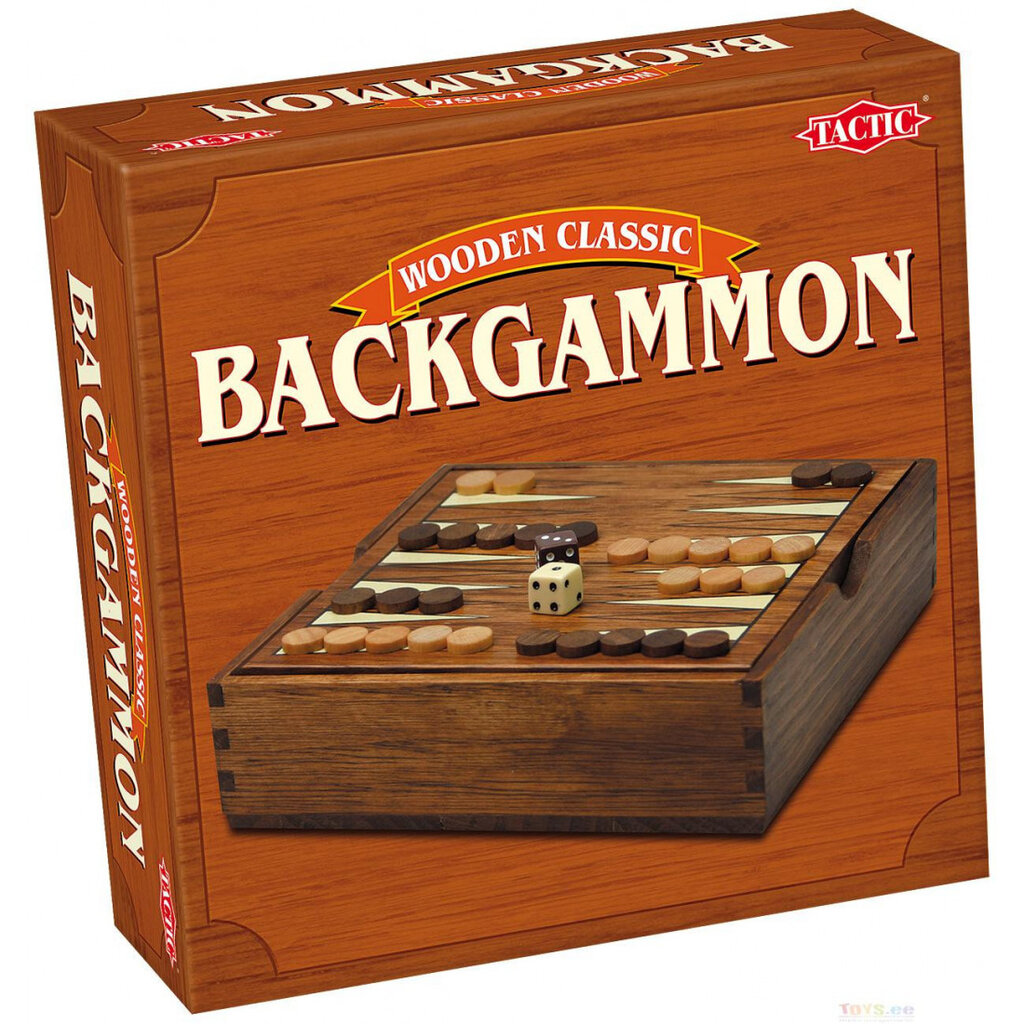 Backgammon lautapeli hinta ja tiedot | Lautapelit ja älypelit | hobbyhall.fi
