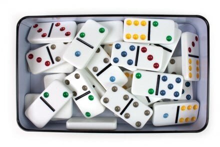 TACTIC Lautapeli Domino 6 hinta ja tiedot | Lautapelit ja älypelit | hobbyhall.fi