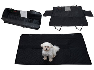 Lemmikkien automatto LuxurePet, 136x120 cm, musta hinta ja tiedot | Koiran matkatarvikkeet | hobbyhall.fi