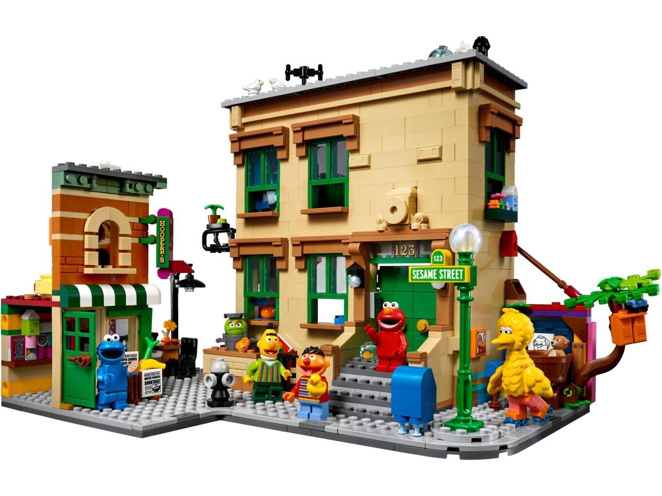 21324 LEGO® Ideat 123 Seesamikatu hinta ja tiedot | LEGOT ja rakennuslelut | hobbyhall.fi