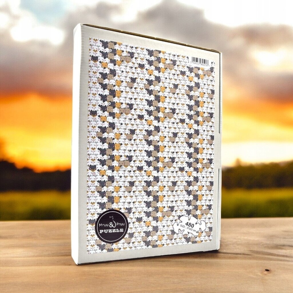 IMPOSSIBLE CATS PUZZLE 480 ELEMENTS puinen palapeli hinta ja tiedot | Palapelit | hobbyhall.fi