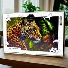 Jaguaari palapeli 160 palaa Puinen palapeli Mruu&amp;Pruu hinta ja tiedot | Palapelit | hobbyhall.fi