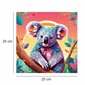 Koala-palapeli Mruu&amp;Pruu 25 x 25 cm 150 palaa Puinen palapeli hinta ja tiedot | Palapelit | hobbyhall.fi