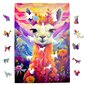 Palapeli Lama Mruu&amp;Pruu 20 x 28 cm 160 palaa Puinen palapeli hinta ja tiedot | Palapelit | hobbyhall.fi