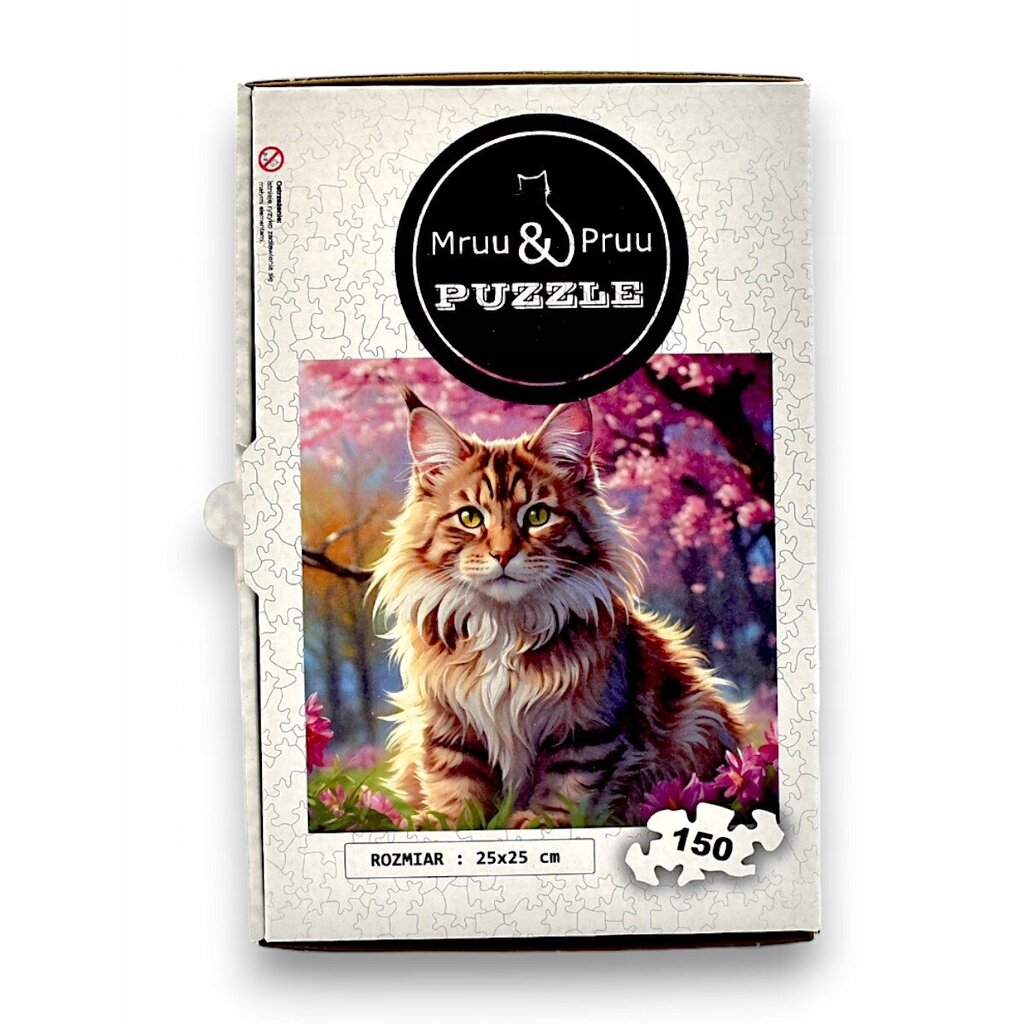 Palapeli Mruu&amp;Pruu 25 x 25 cm CAT 150 palaa Puinen palapeli hinta ja tiedot | Palapelit | hobbyhall.fi