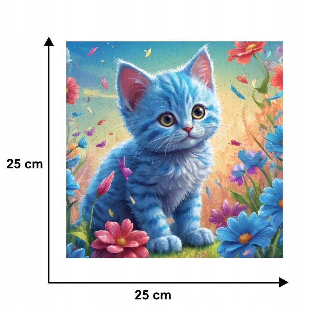 Palapeli Mruu&amp;Pruu 25 x 25 cm CAT 150 palaa Puinen palapeli hinta ja tiedot | Palapelit | hobbyhall.fi