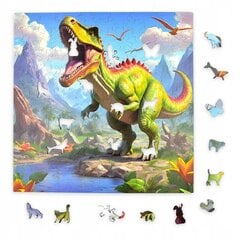 Trex Mruu&amp;Pruu palapeli 25 x 25 cm 150 palaa Puupalapeli hinta ja tiedot | Palapelit | hobbyhall.fi