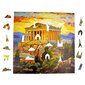 Puzzle Acropolis Mruu&amp;Pruu 25 x 25 cm 150 palaa Puinen palapeli hinta ja tiedot | Palapelit | hobbyhall.fi