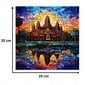 Palapeli Angkor Wat Mruu&amp;Pruu 25 x 25 cm 150 palaa Puupalapeli hinta ja tiedot | Palapelit | hobbyhall.fi