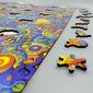 IMPOSSIBLE PUZZLE 480 ELEMENTS Psykedeelinen puinen palapeli hinta ja tiedot | Palapelit | hobbyhall.fi