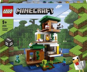 21174 LEGO® Minecraft moderni puumaja hinta ja tiedot | LEGOT ja rakennuslelut | hobbyhall.fi