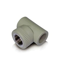 Tee PPR 32x1/2"x32 hinta ja tiedot | Putkiliittimet ja venttiilit | hobbyhall.fi