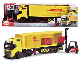 Lelurekka DHL Volvo FH 16, keltainen hinta ja tiedot | Poikien lelut | hobbyhall.fi