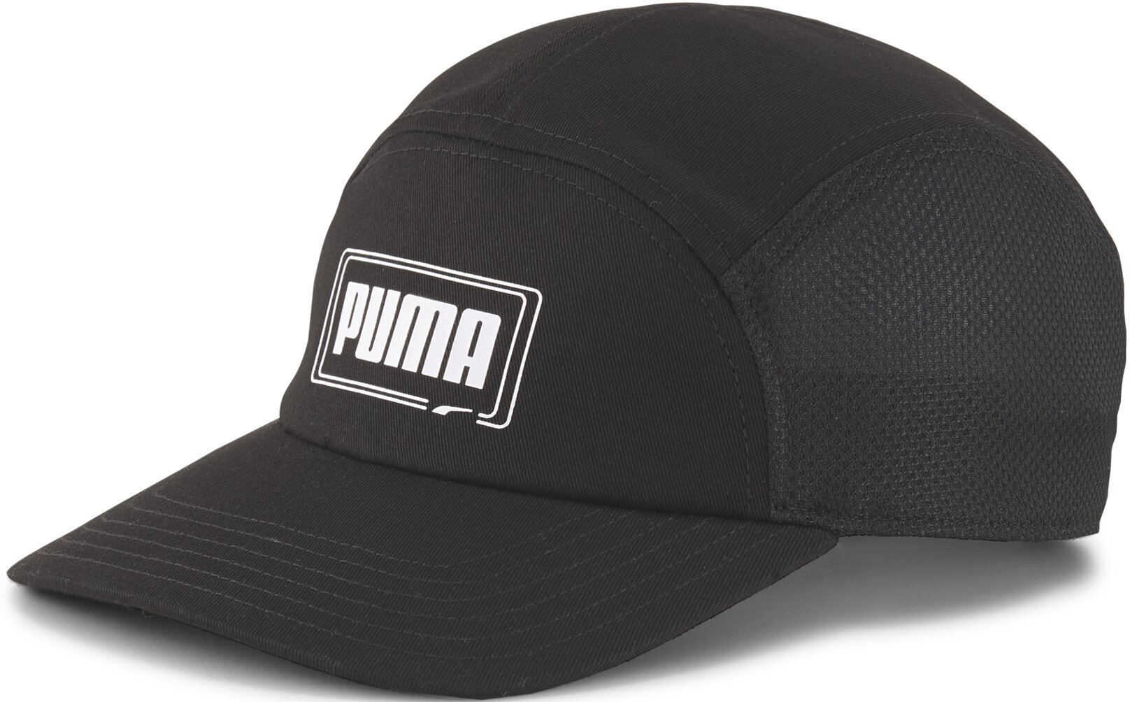 Puma Hattu 5 Panel Cap Black hinta ja tiedot | Poikien hatut, huivit ja käsineet | hobbyhall.fi