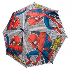 Sateenvarjo lapsille Marvel Spider Man Blue SM13758/BLUE hinta ja tiedot | Lasten asusteet | hobbyhall.fi