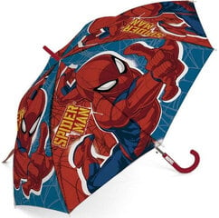 Sateenvarjo lapsille Marvel Spider Man Blue Red SM13267 hinta ja tiedot | Lasten asusteet | hobbyhall.fi