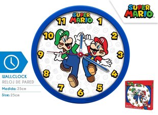 Seinäkello lapsille Super Mario gsm3063 hinta ja tiedot | Lasten asusteet | hobbyhall.fi