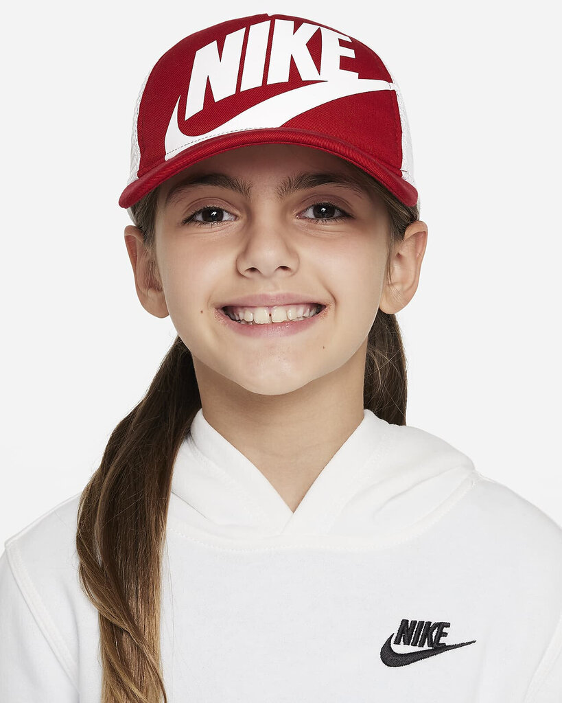 Nike Hatut K Nk Rise Cap Red White FB5363 687 FB5363 687 hinta ja tiedot | Lasten asusteet | hobbyhall.fi