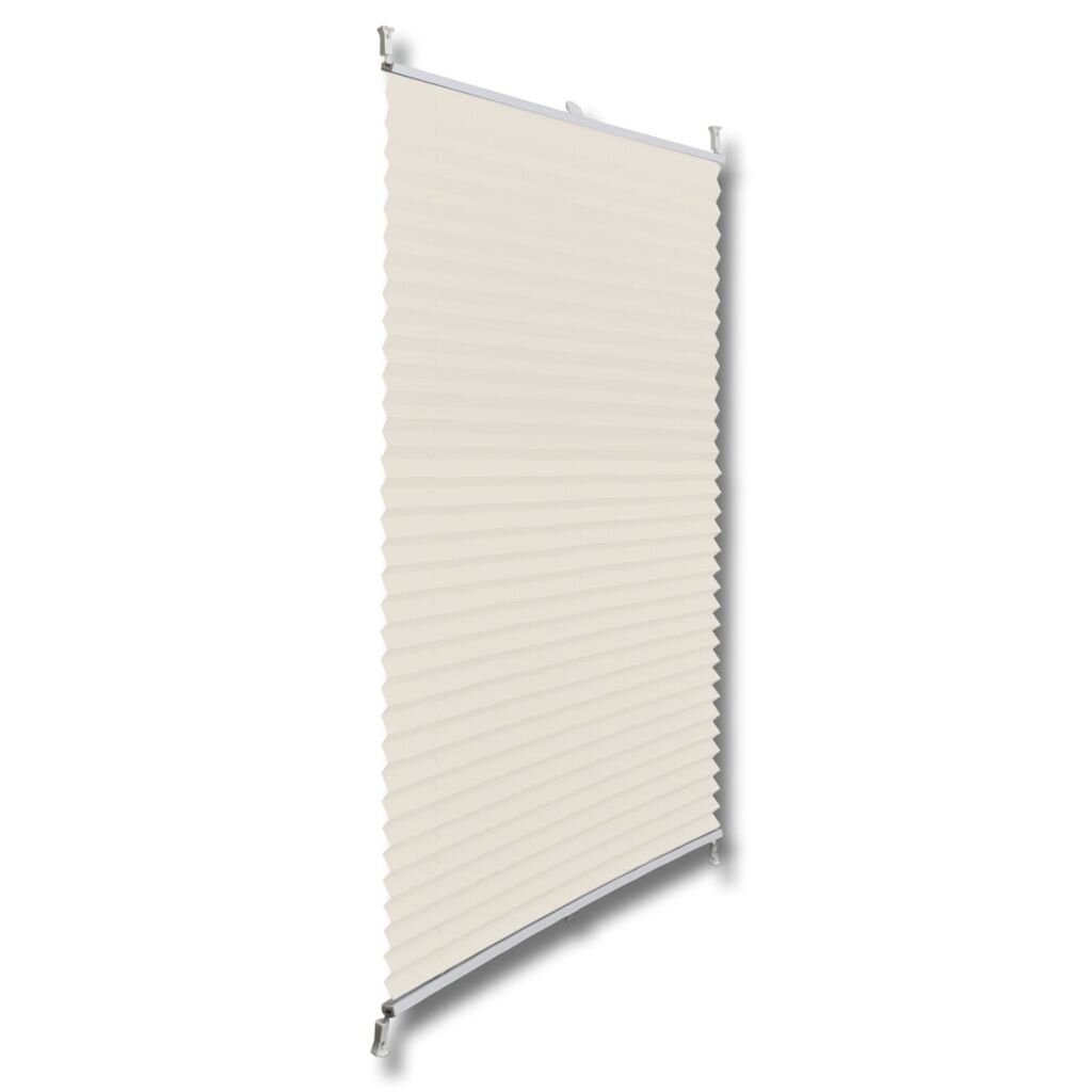 Plisse Kaihdin 40x125cm Kermanvärinen hinta ja tiedot | Kaihtimet | hobbyhall.fi