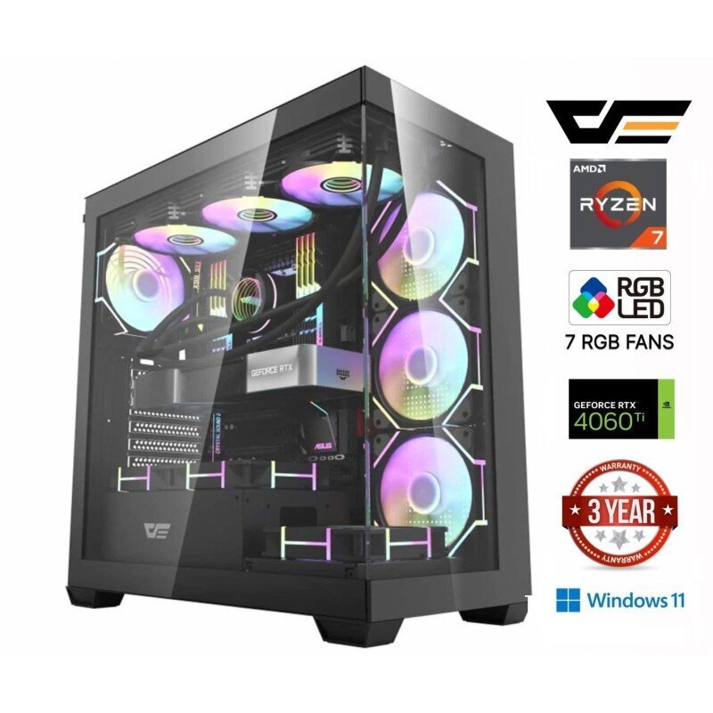 Ryzen 7 7700X hinta ja tiedot | Pöytätietokoneet | hobbyhall.fi