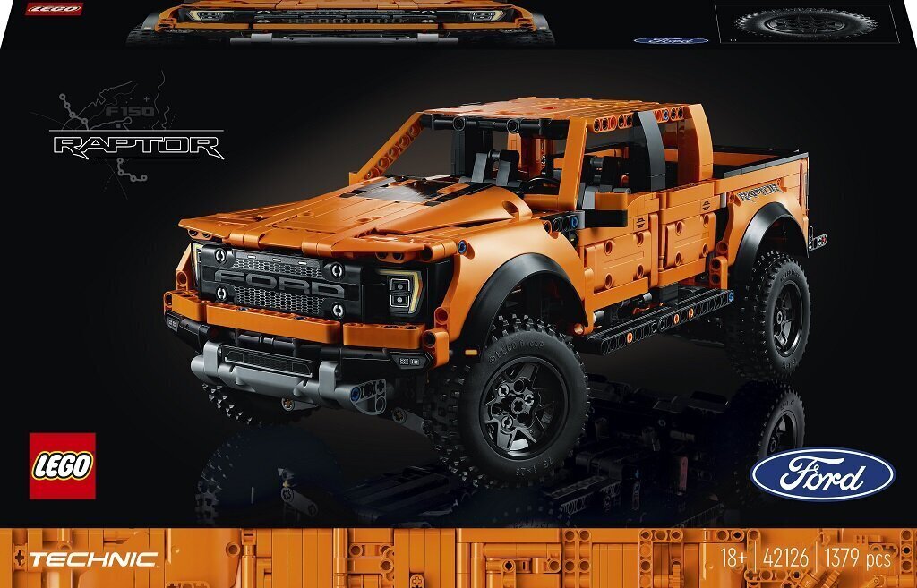 42126 LEGO® Technic Ford® F-150 Raptor hinta ja tiedot | LEGOT ja rakennuslelut | hobbyhall.fi