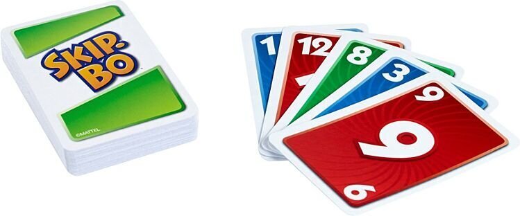 Korttipelit Mattel Skip Bo, DE hinta ja tiedot | Lautapelit ja älypelit | hobbyhall.fi