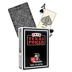 Pelikortit Modiano Texas Poker Hold Em, musta hinta ja tiedot | Korttipelit, pokeri | hobbyhall.fi