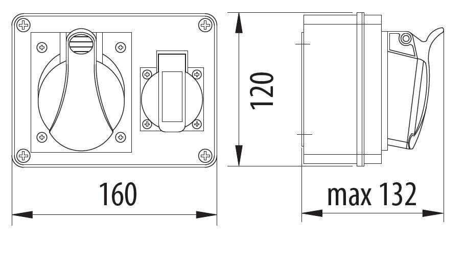 Jakelukeskus R-BOX 150 2x230V - B.1601 hinta ja tiedot | Kytkimet ja pistorasiat | hobbyhall.fi