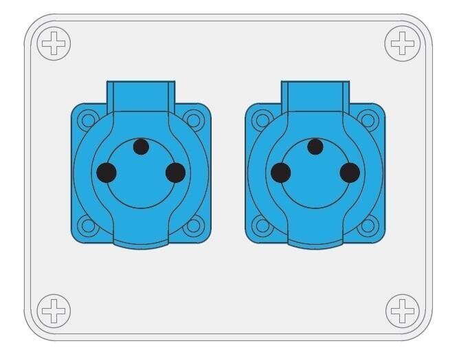 Jakelukeskus R-BOX 150 2x230V - B.1601 hinta ja tiedot | Kytkimet ja pistorasiat | hobbyhall.fi