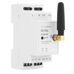 WiFi ajastin ZCM-42 2XNO/NC 16A hinta ja tiedot | Kytkimet ja pistorasiat | hobbyhall.fi